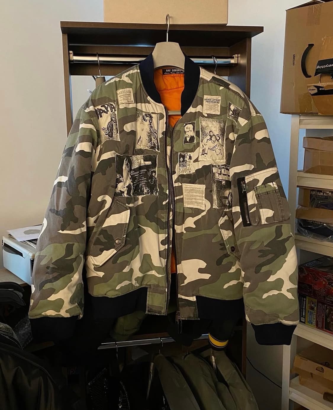 [1] 언더마이카 오마주 임브레이스트 roit 라이엇 MA1 봄버 상품이미지4