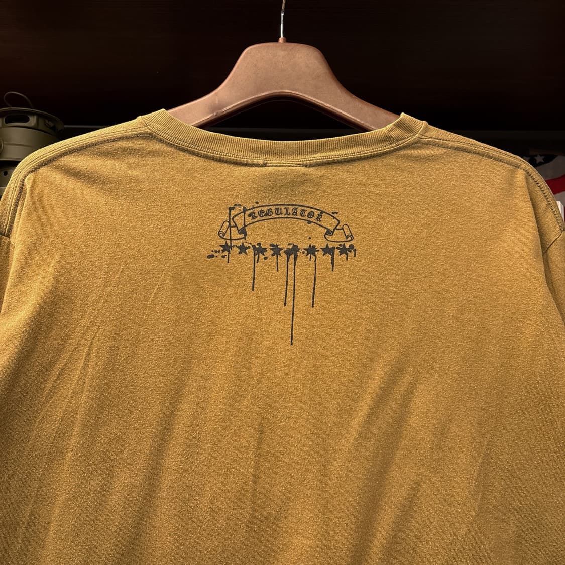 00s JPN 레귤레이터 체게바라 아트 페인팅 롱슬리브 티셔츠 N893 상품이미지7