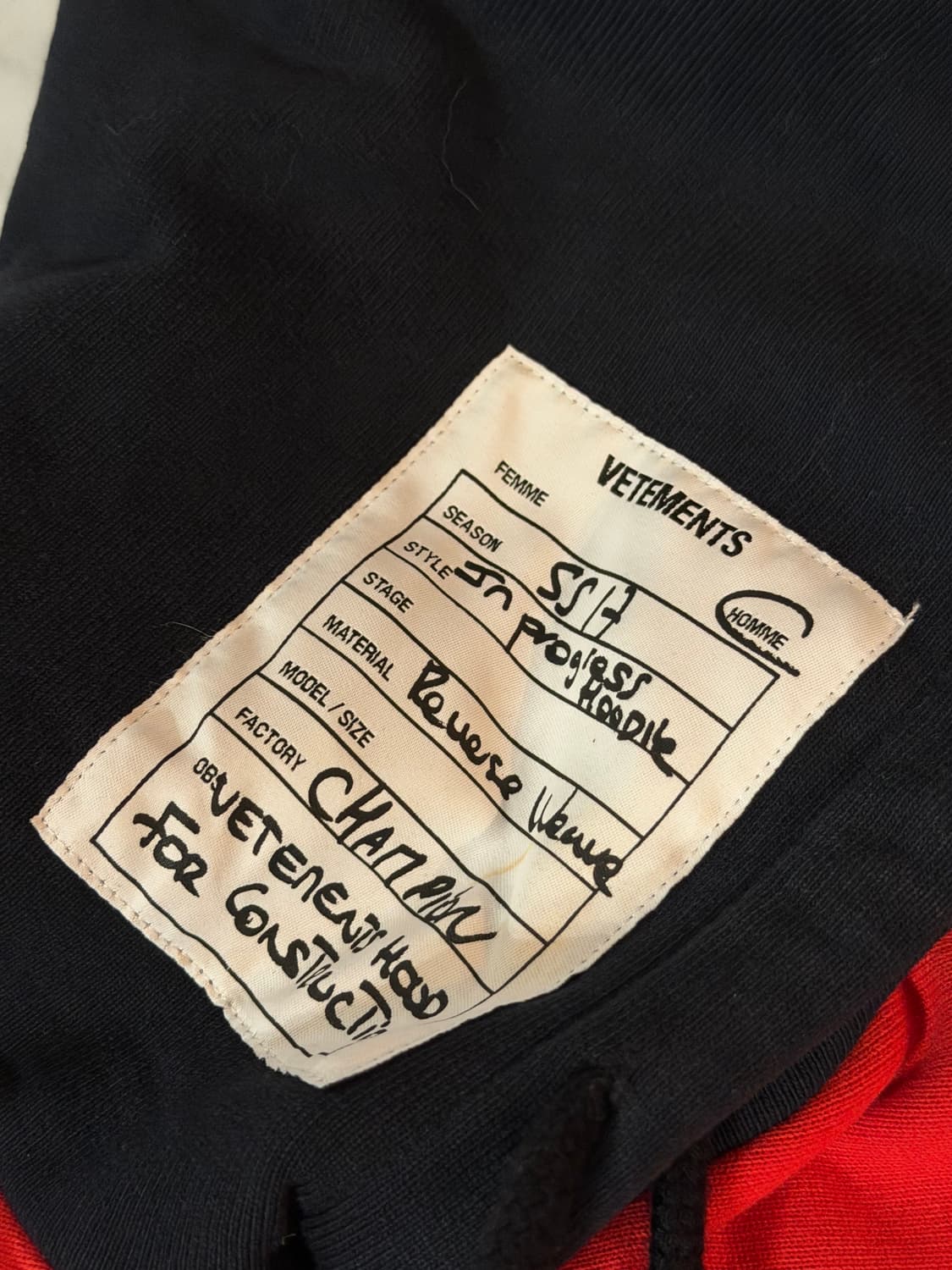 베트멍 X 챔피온 안트워펜 후드 상품이미지6