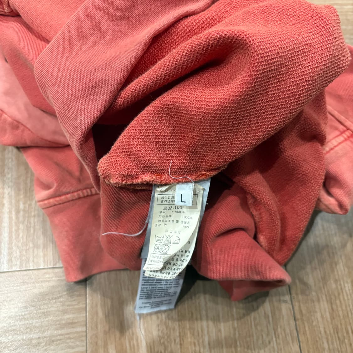 씨피컴퍼니 빈티지 워싱 로고 패치 지퍼 스웻셔츠 상품이미지9