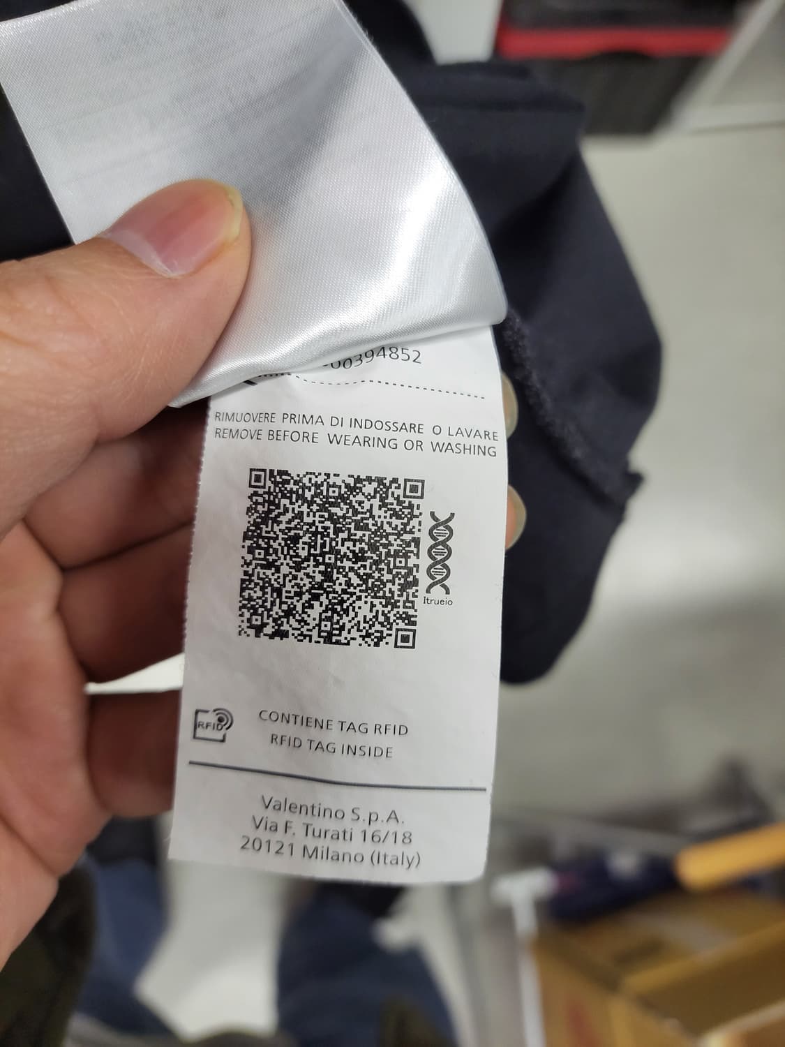 발렌티노 로고 반팔 xl 상품이미지6