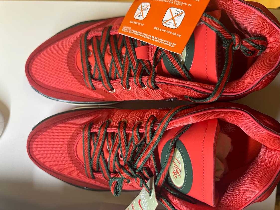 나이키 에어줌 GT 허슬 2 EP 트랙 레드 메탈릭 실버 상품이미지2