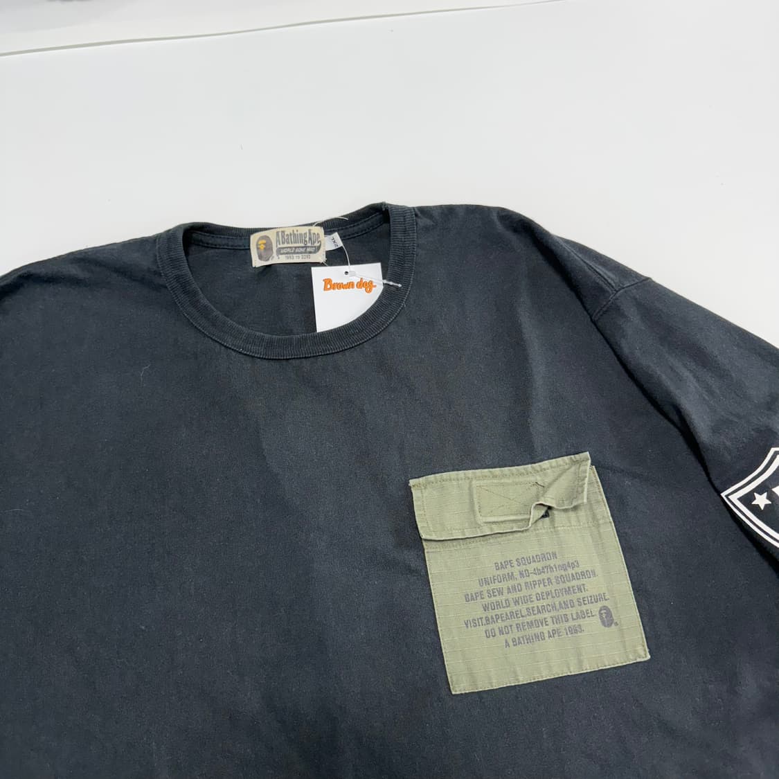 베이프 롱슬리브 [2XL] 상품이미지4