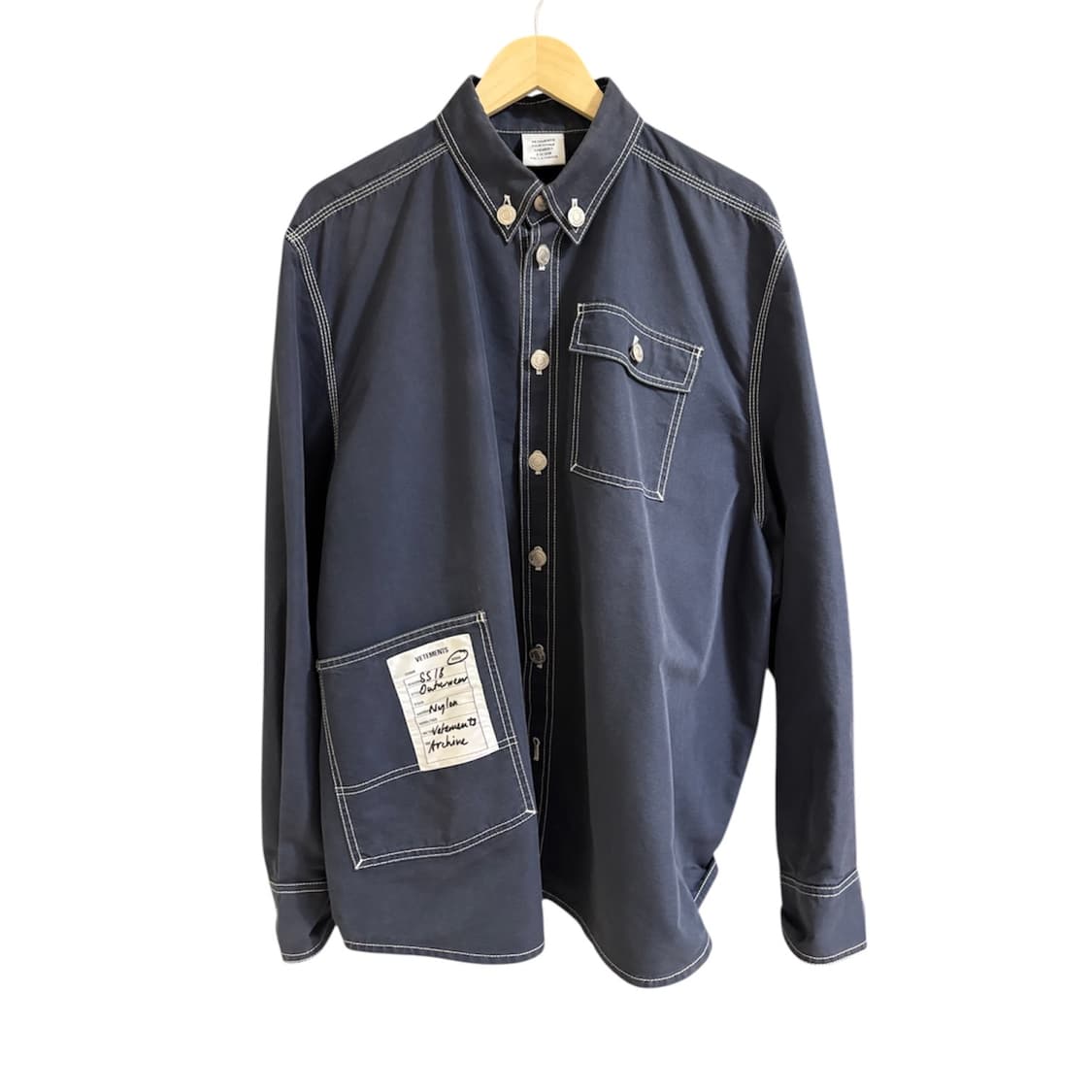 Vetements 18ss 워크 셔츠 상품이미지1
