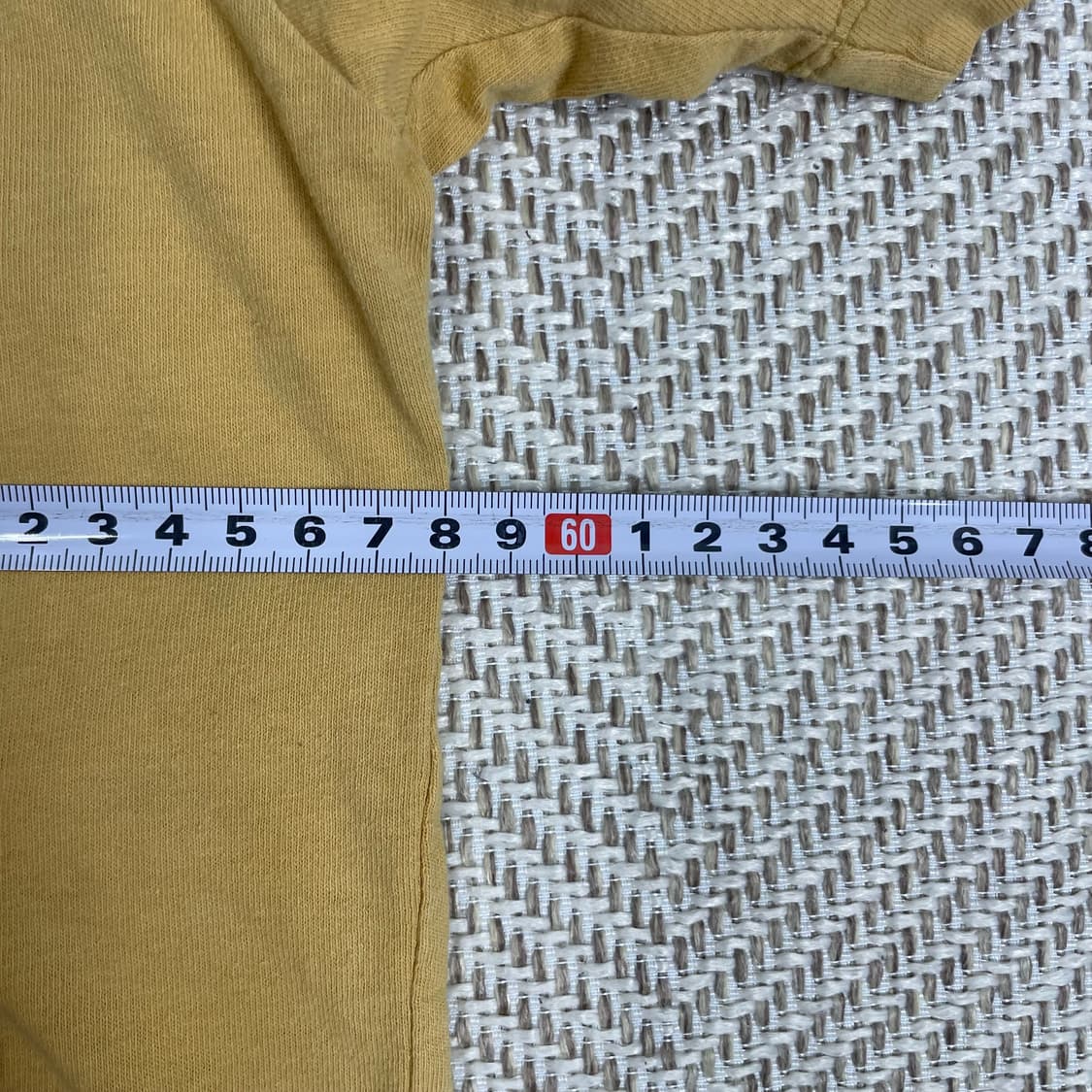 헤지스 피즈 반팔티 옐로우 XXL (115) 상품이미지6