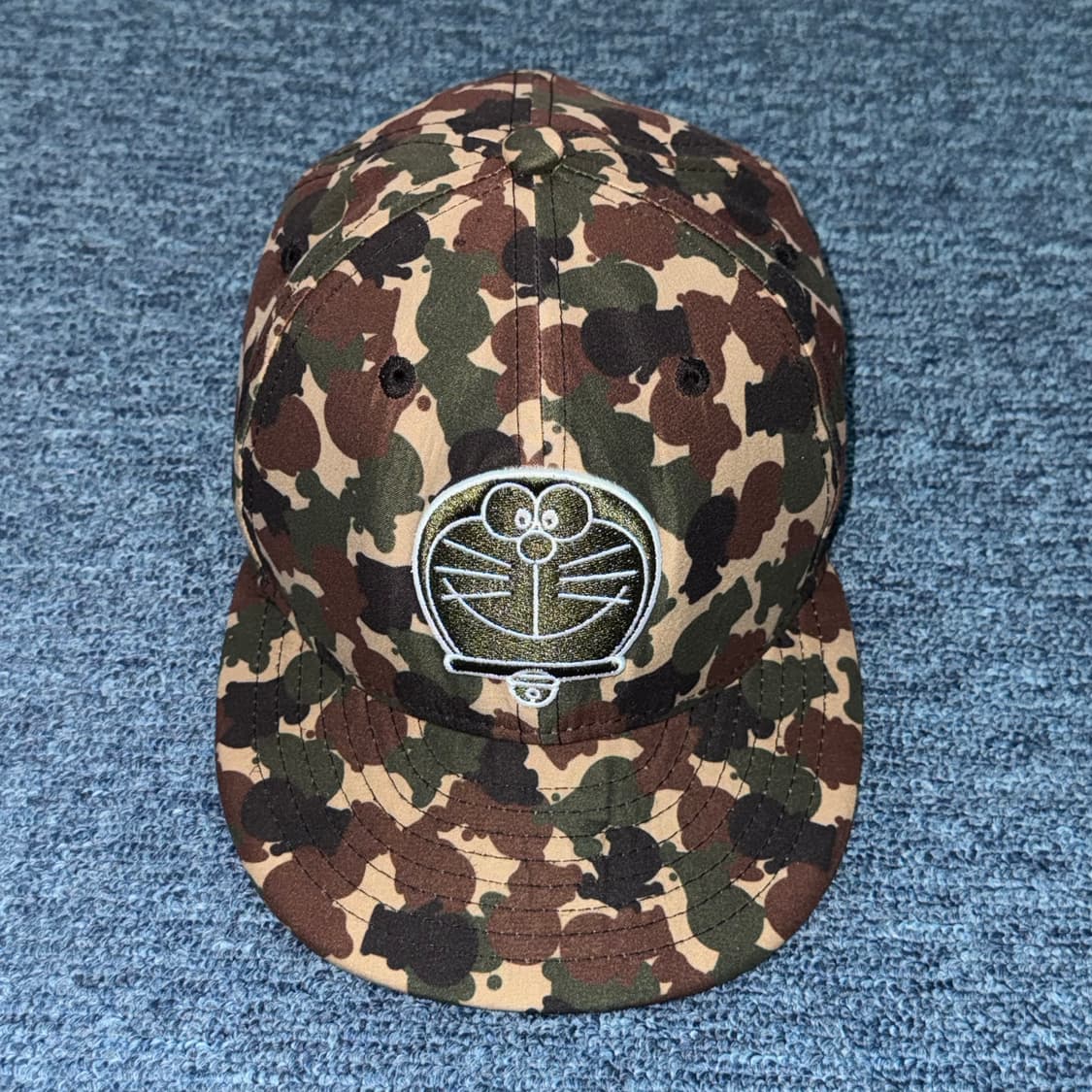 뉴에라 X 도라에몽 밀리터리 카모 유스 스냅백 상품이미지1