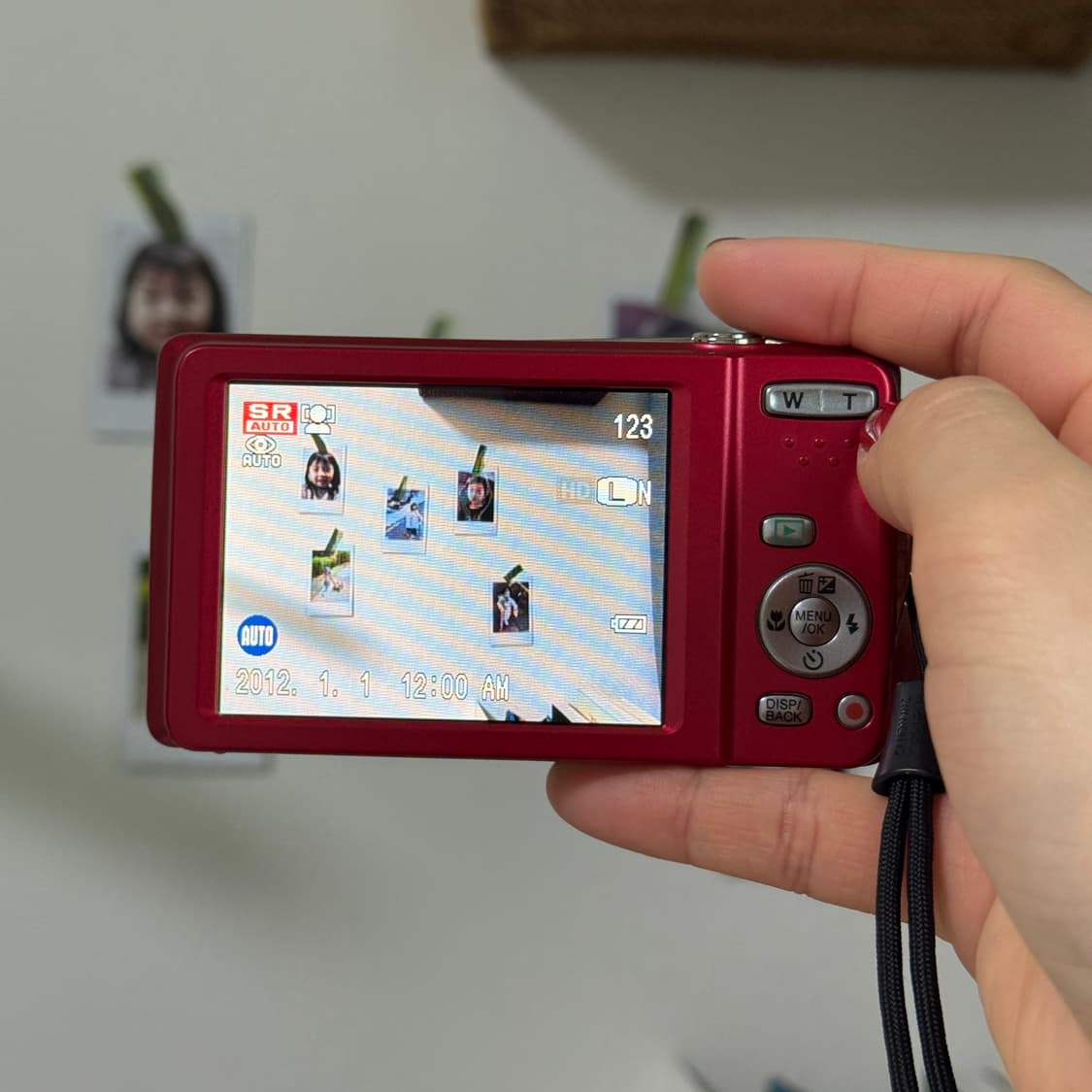 후지필름 파인픽스 T400 빈티지 디카 디지털카메라 레드 상품이미지8