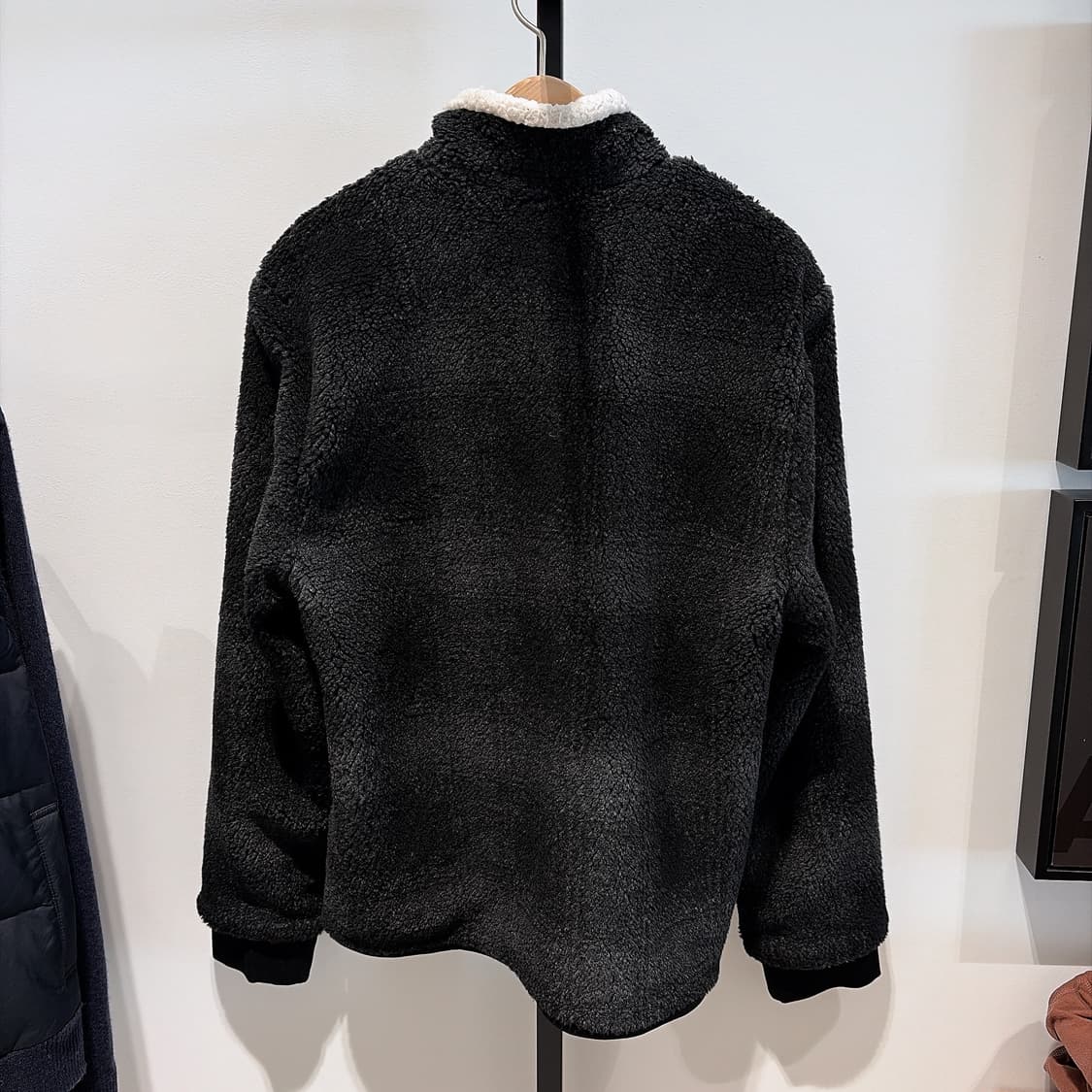 (정품/새상품) 제임스펄스 요세미티 남성 카본 블랙 체크 보아 자켓 상품이미지2