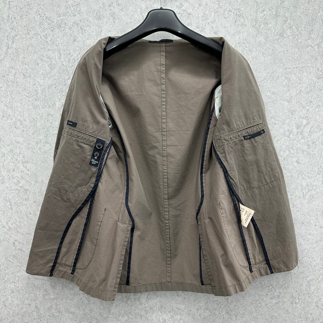 100 하바나 C.P 남자 3버튼 블레이져 자켓  상품이미지3