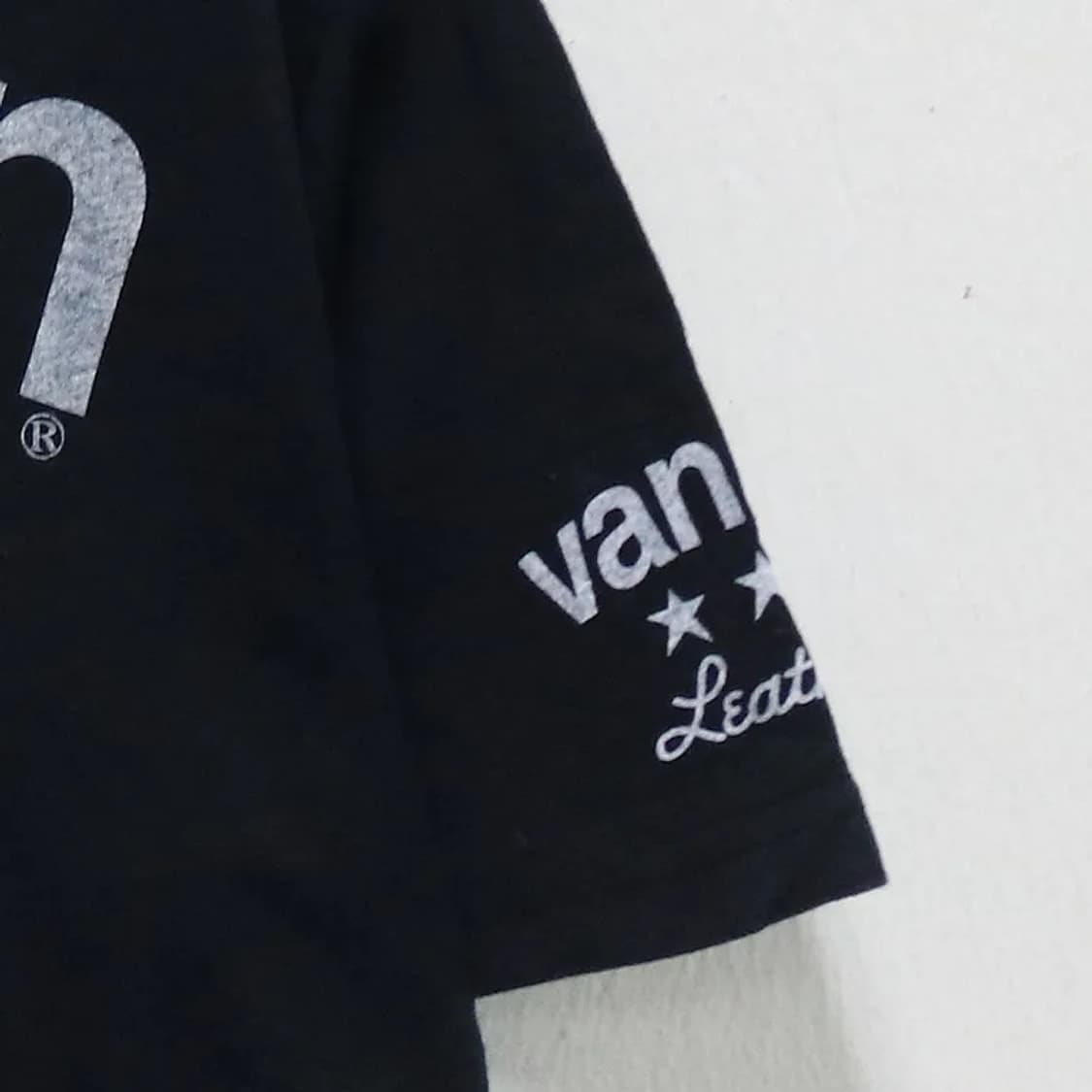 밴슨 레더 로고 반팔 티셔츠 55665 상품이미지6