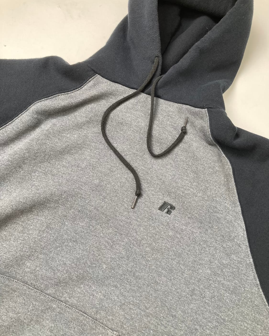 00s Russell Hoodie (grey/black) 상품이미지6