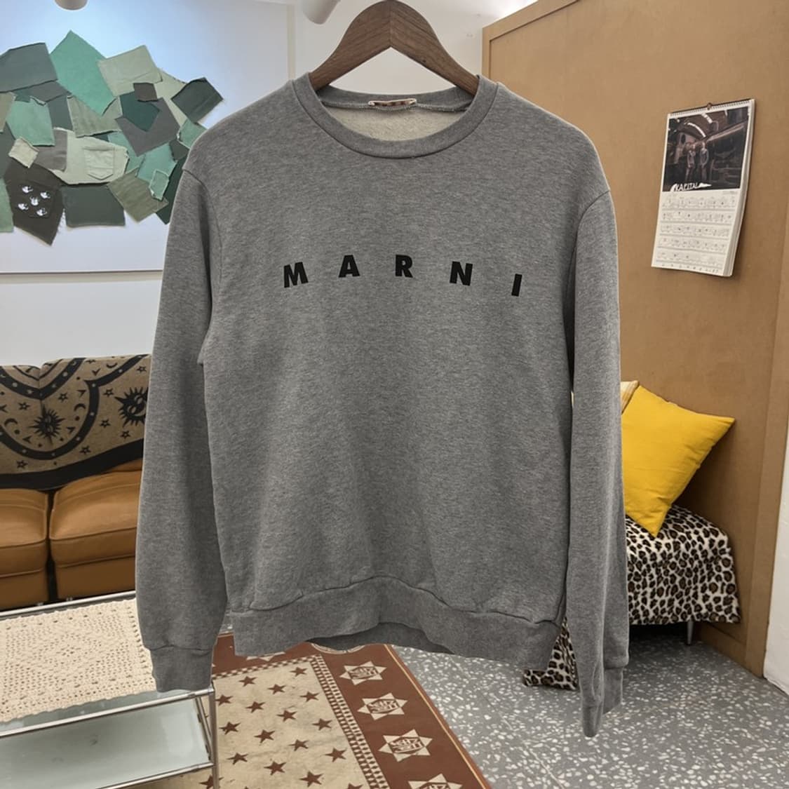 마르니 모던 캐주얼 빈티지 스펠아웃 맨투맨 14 C10097 상품이미지3