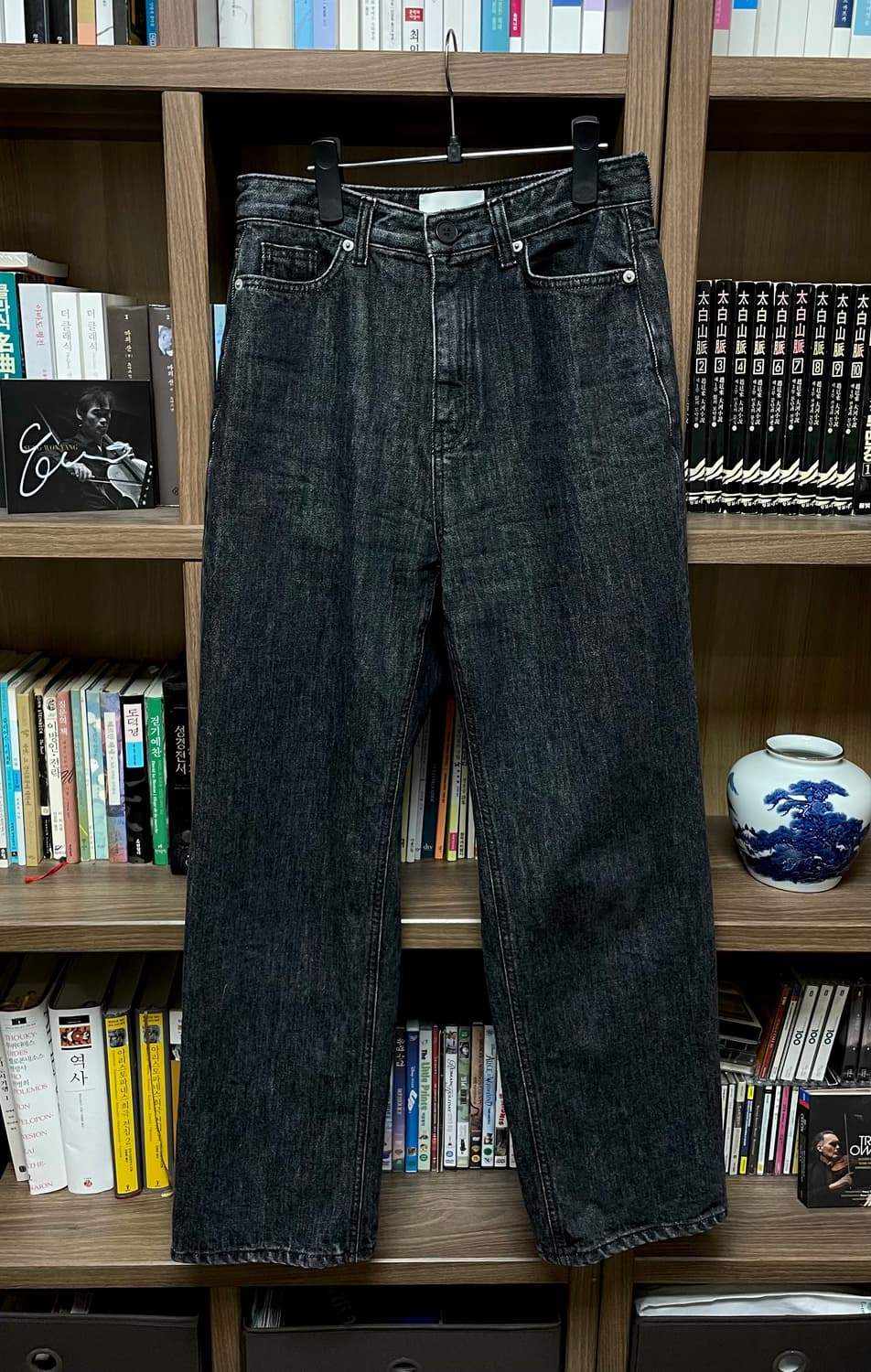 노멜렛 프렌치 블랙 켈리 데님 2사이즈 상품이미지8