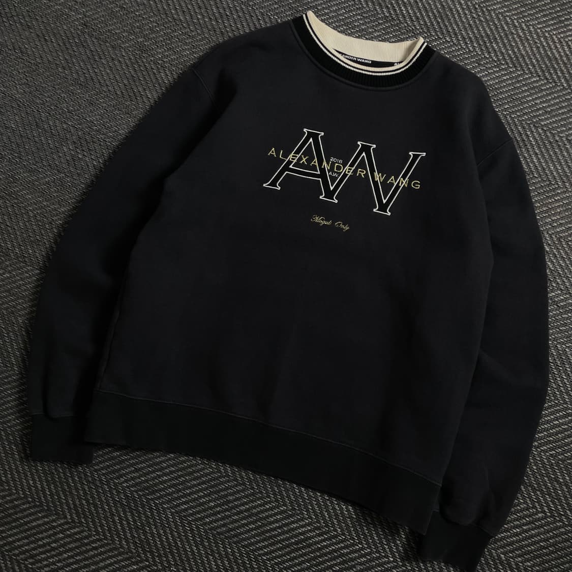 알렉산더 왕 빅로고 크루넥 스웻 셔츠y 4069 상품이미지1