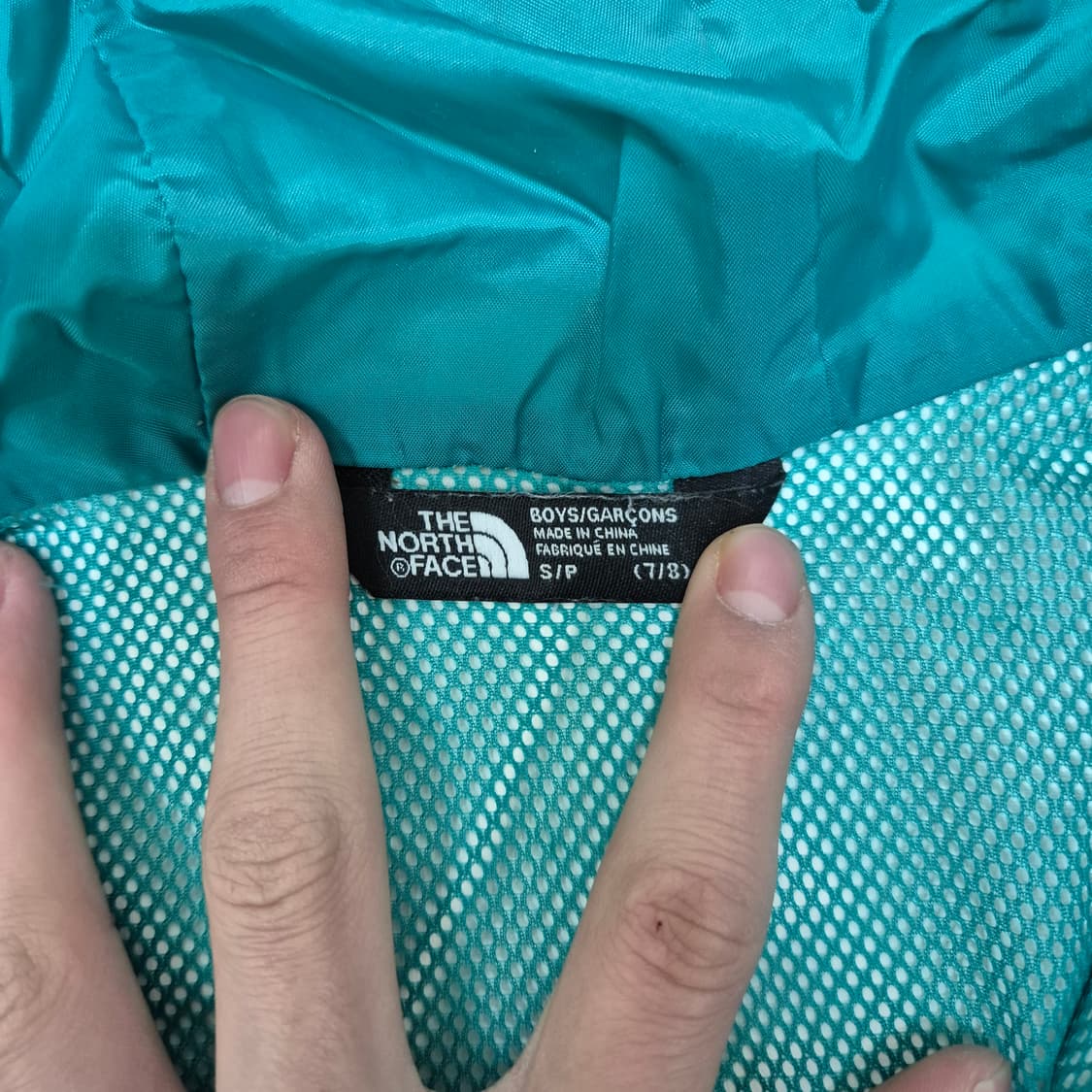 노스페이스 보이즈 드라이벤트 포켓 후드 바람막이 자켓 S(90) 상품이미지6