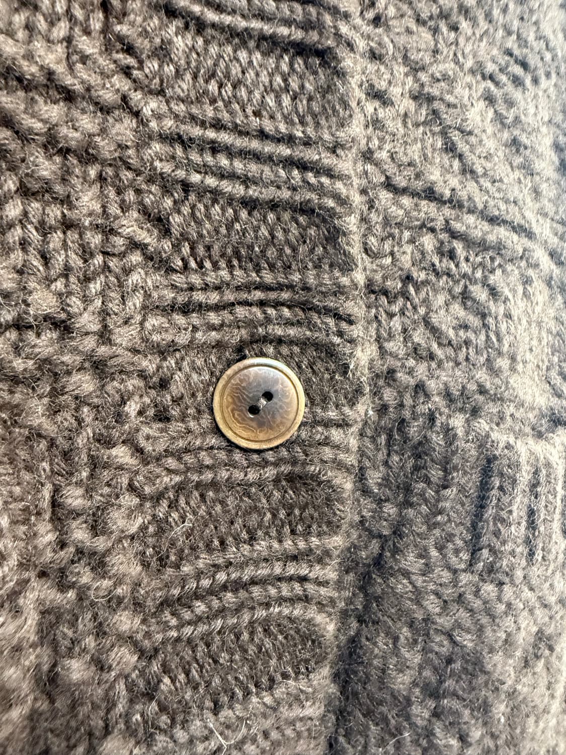 폴로 진스 컴퍼니 브라운 니트 조끼 베스트 L 상품이미지5