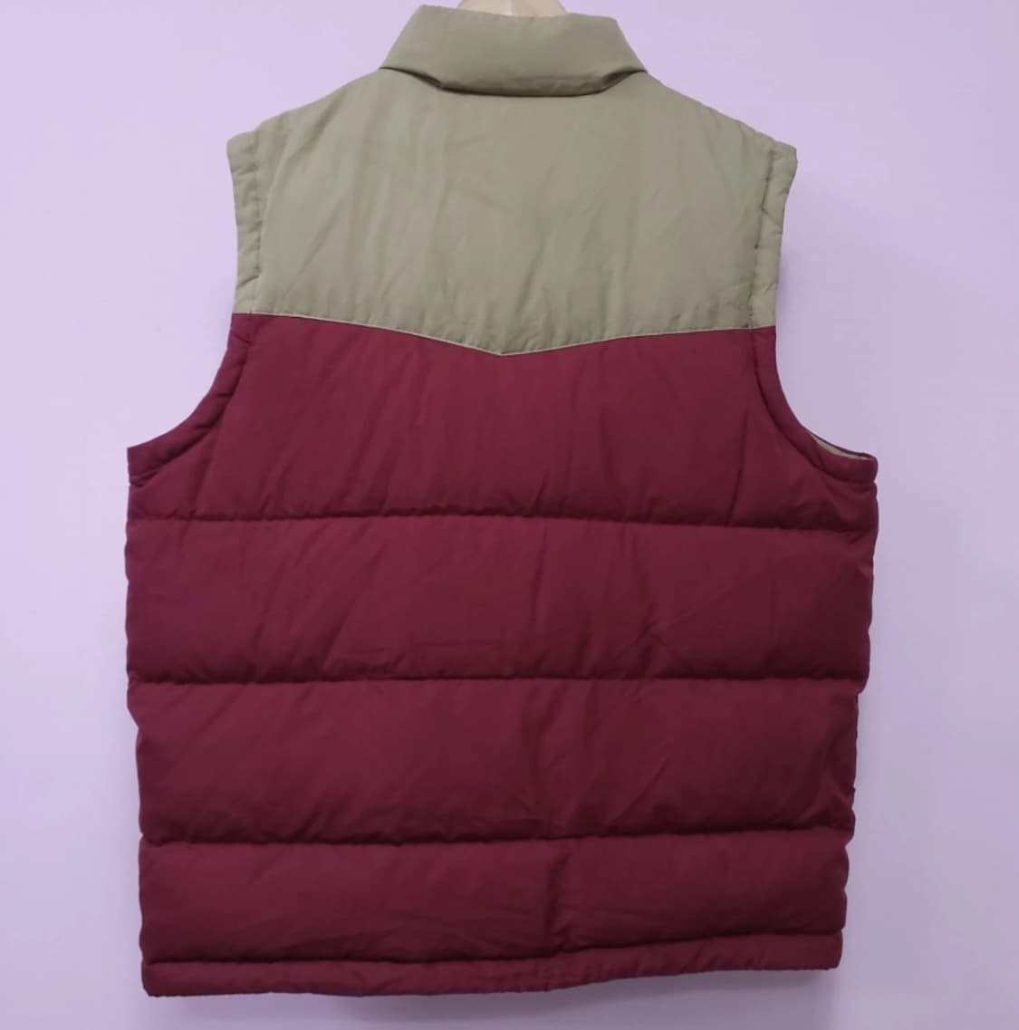 나이키 패딩 조끼 베이지/버건디 105 상품이미지3