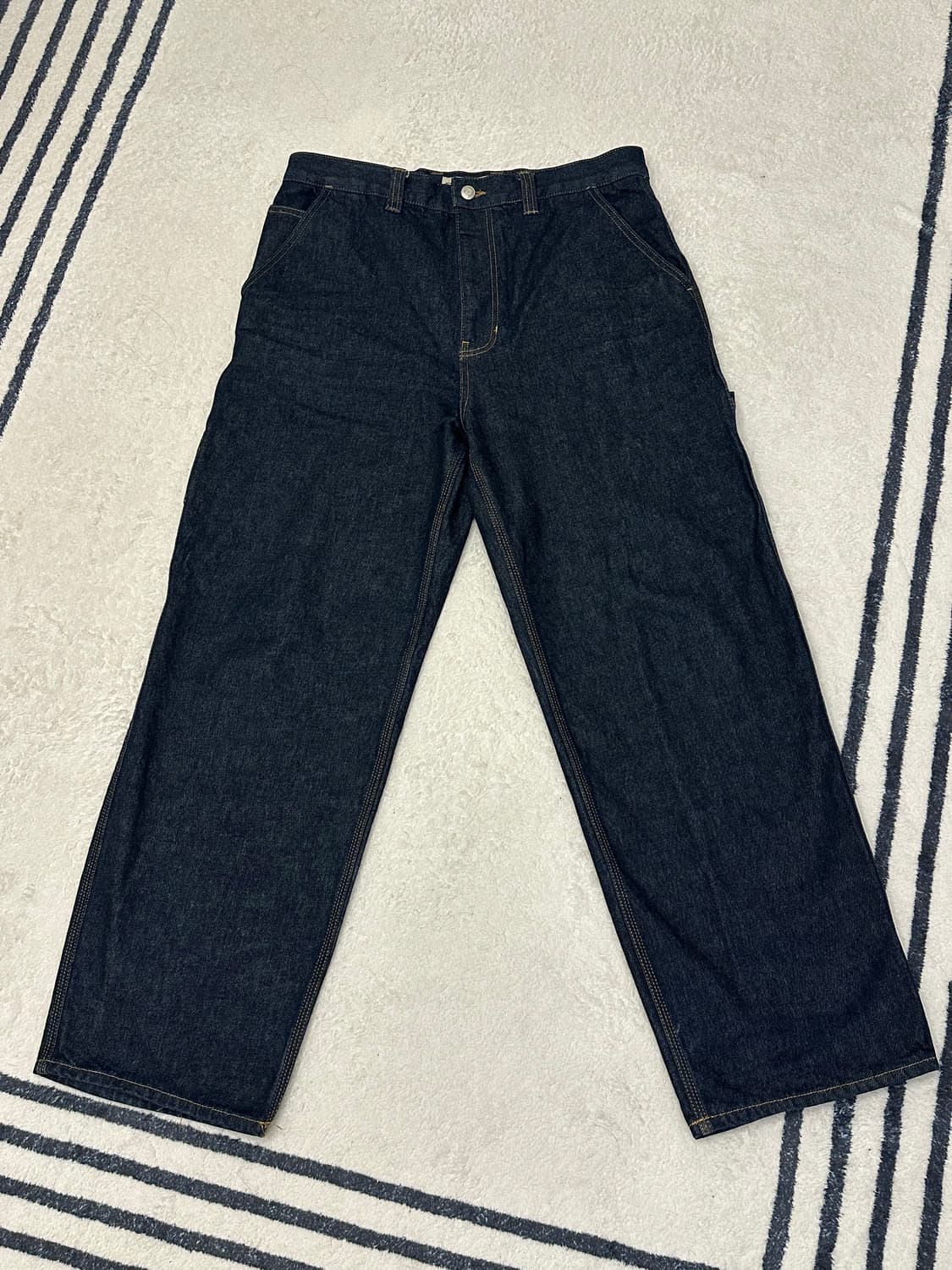 스투시 카펜터 팬츠 로우 데님 인디고 상품이미지2