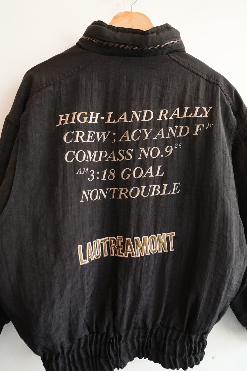 LAUTREAMONT 나일론 봄버자켓 상품이미지9