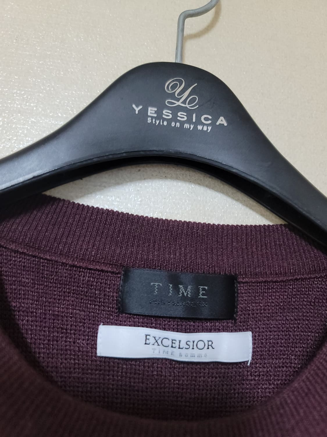 Time 타임옴므 엑셀시오르 울,실크 니트 상품이미지5