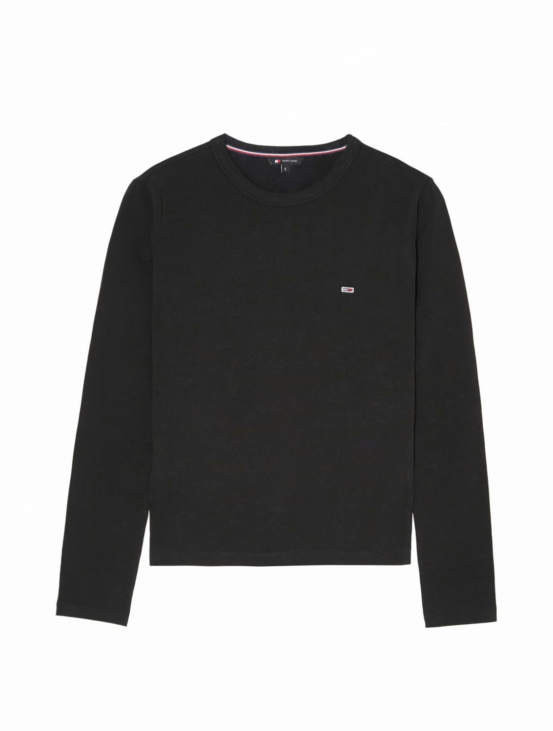 타미진스 슬림 저지 롱슬리브 티셔츠 블랙 상품이미지3