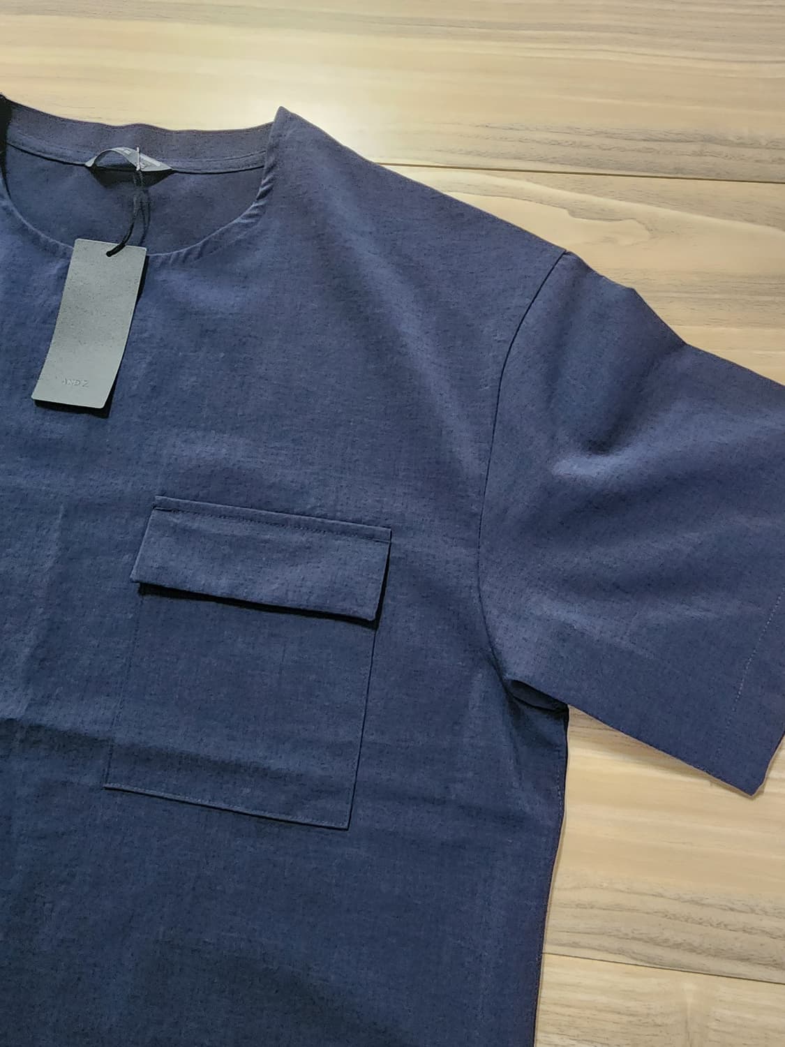 앤드지반팔티셔츠네이비105 상품이미지2