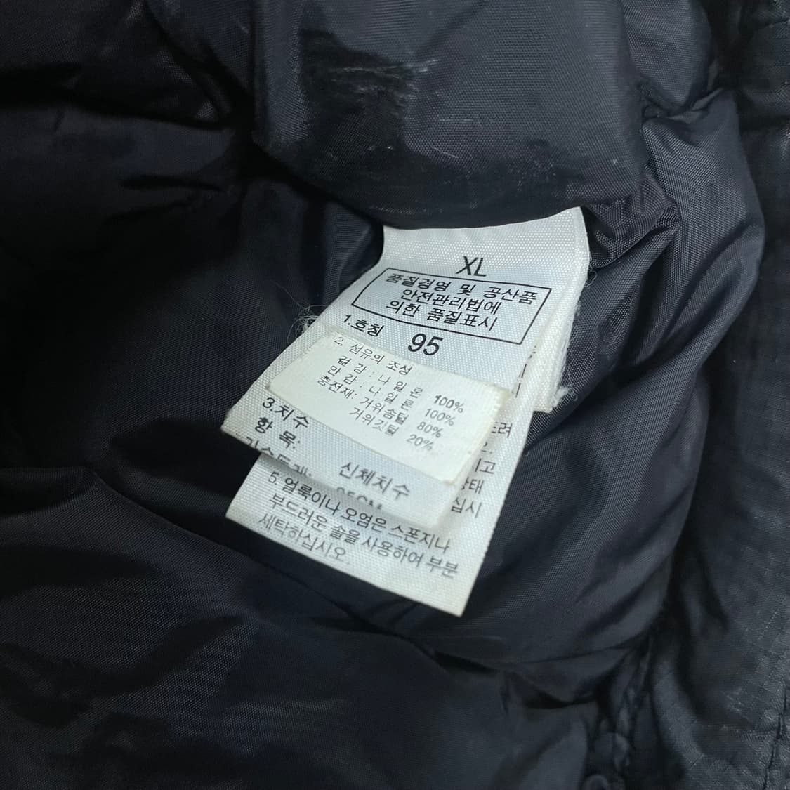 노스페이스 og 우먼스 700눕시 패딩 조끼 블랙 상품이미지4