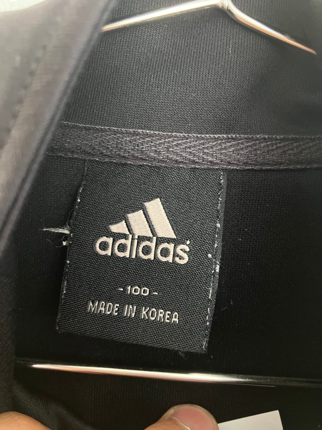 아디다스 블랙 골드 삼선 트랙탑 져지 100 상품이미지7
