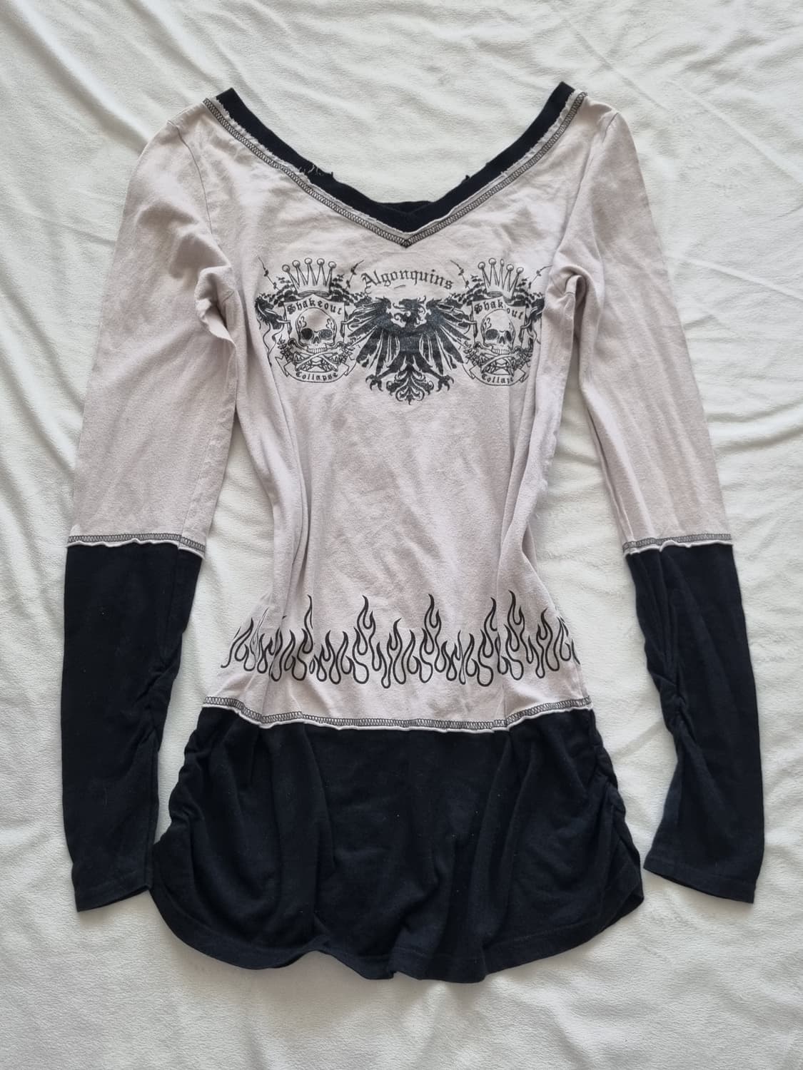 빈티지 알곤퀸즈 갸루 펑크 티셔츠 상품이미지2