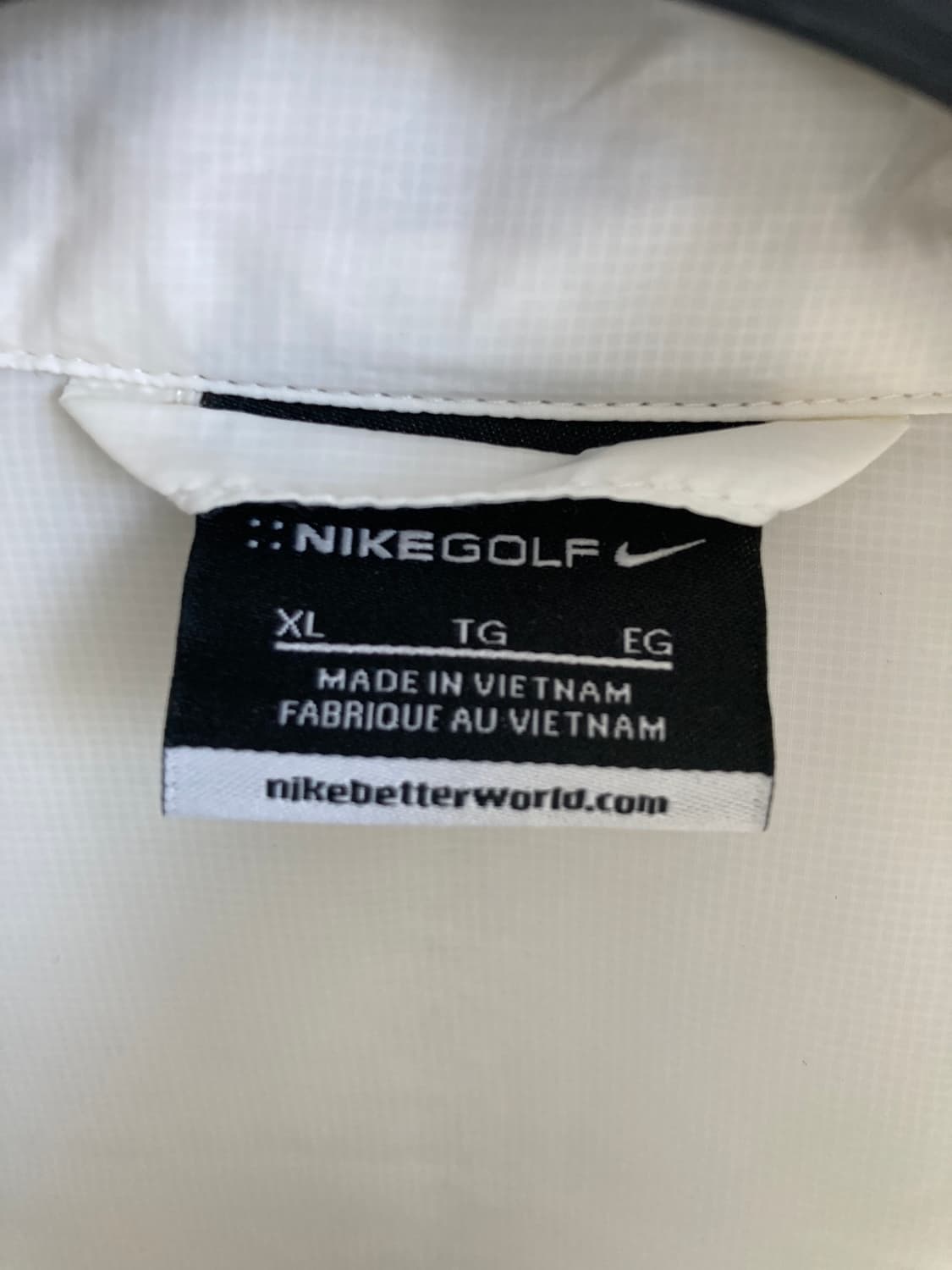 나이키 골프 경량 바람막이 XL 화이트 상품이미지2