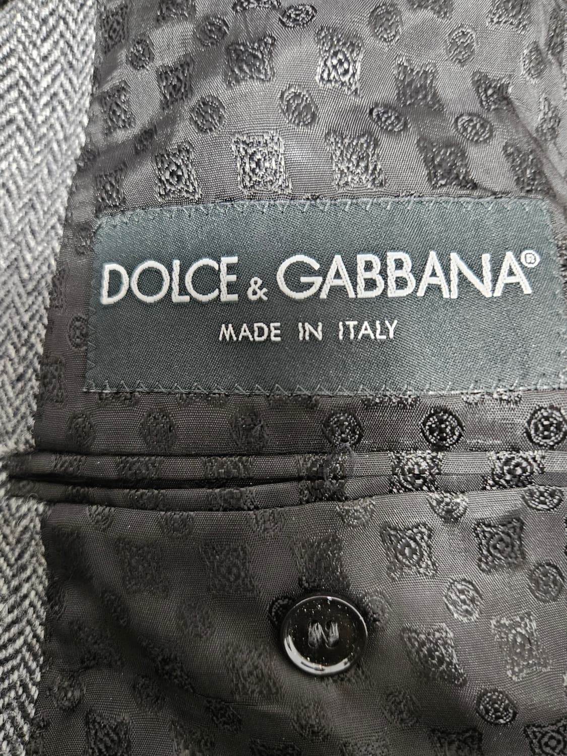 돌체앤가바나 남성 헤링본 자켓 48 상품이미지4