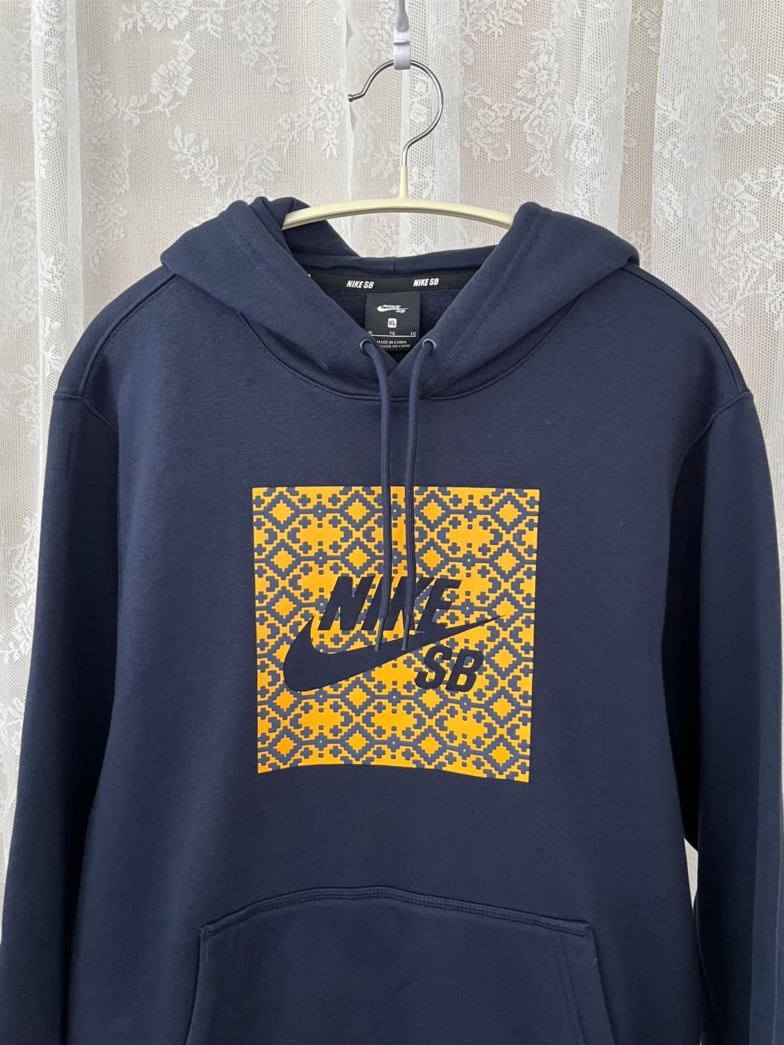 나이키 sb 노마드 하이브리드 후디 네이비 기모 후드티 상품이미지2