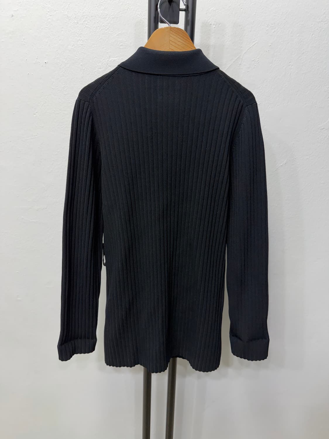 정품) COS 코스 블랙 골지 가디건 XS 상품이미지5