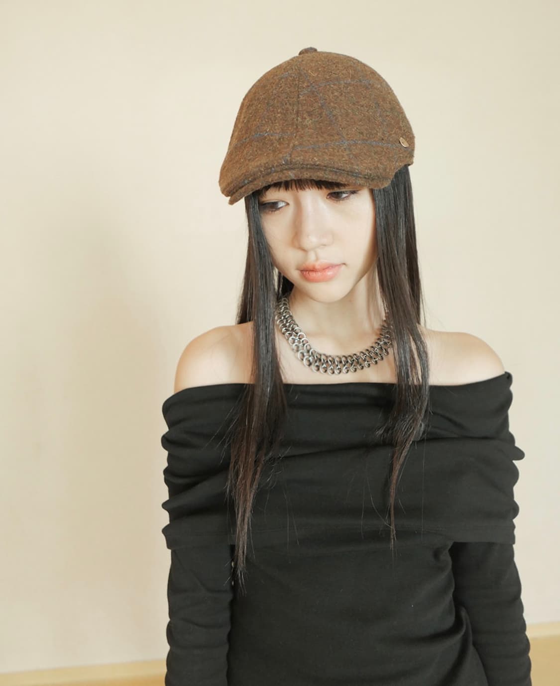 콜로신스 헌팅캡 브라운 상품이미지2