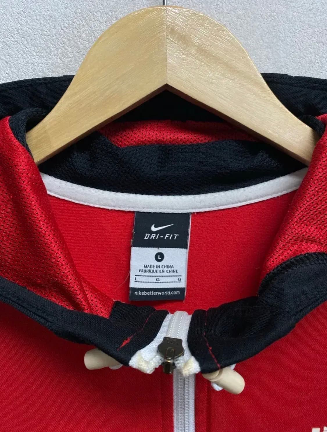 나이키 라이온 레드 후드집업 L 상품이미지5