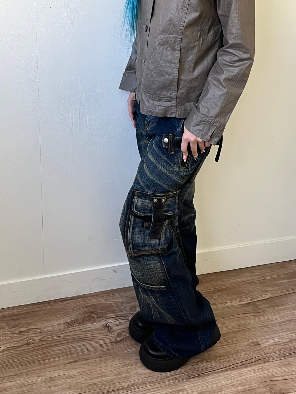 JEANS DE ART 멀티포켓 데님진 상품이미지8