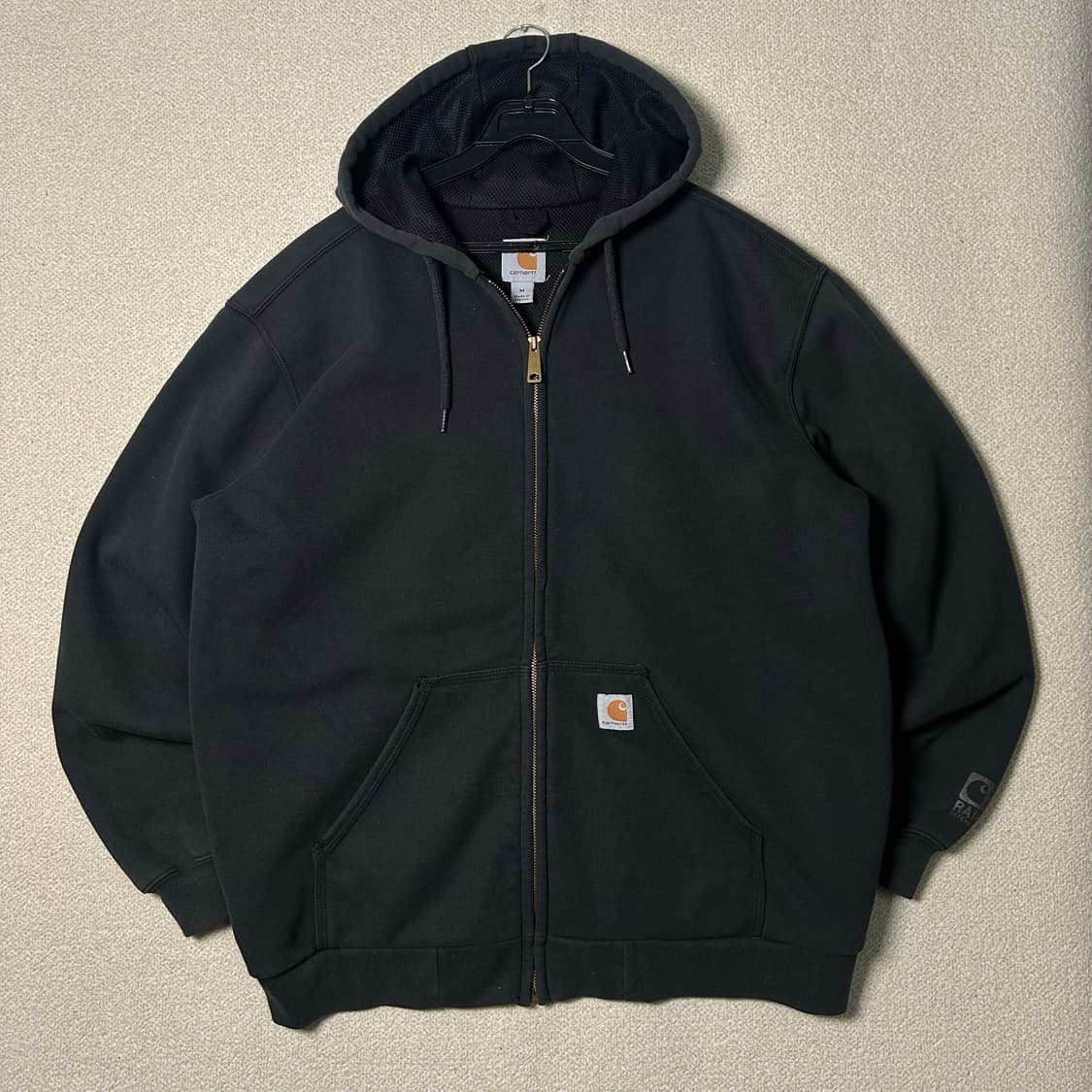 (M) 칼하트 써멀 차콜 후드집업 상품이미지1