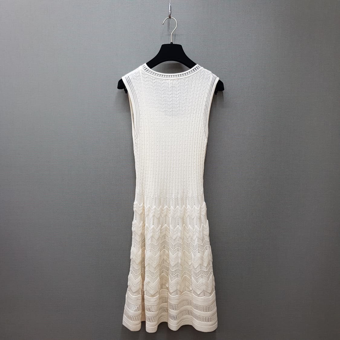 미쏘니 셰브런 니트 슬리브리스 원피스 40사이즈 상품이미지5