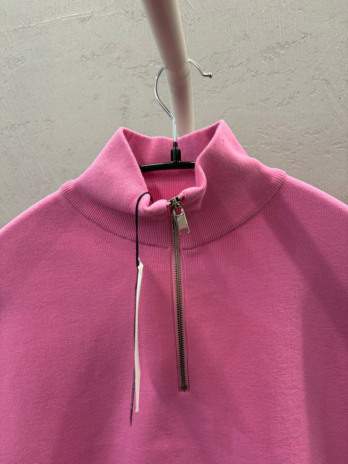 TheOpen Product 핑크 하이넥 니트 OS 상품이미지3