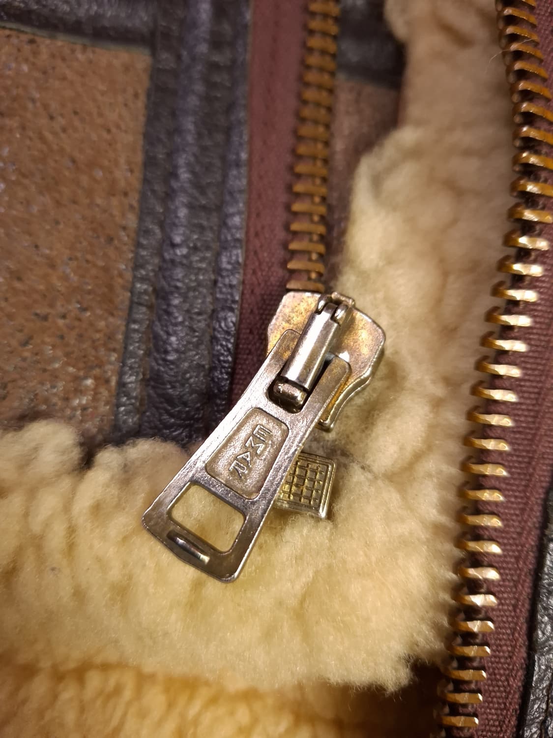 오리지날 미국제조 미공군 B-3 TYPE 리얼레더 항공 폭격기 무스탕 상품이미지6