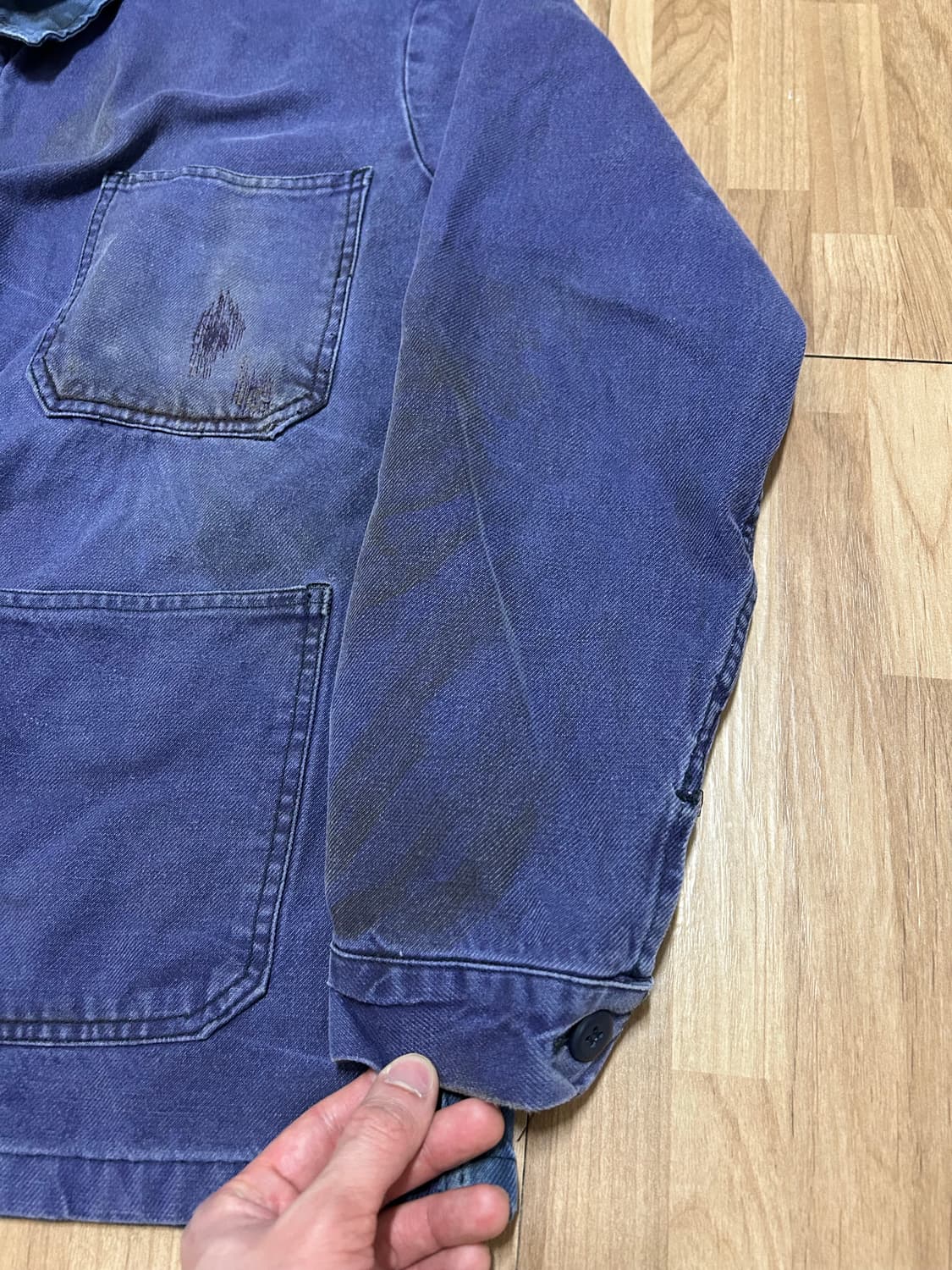 ~80s 빈티지 프렌치 워크 자켓 상품이미지4