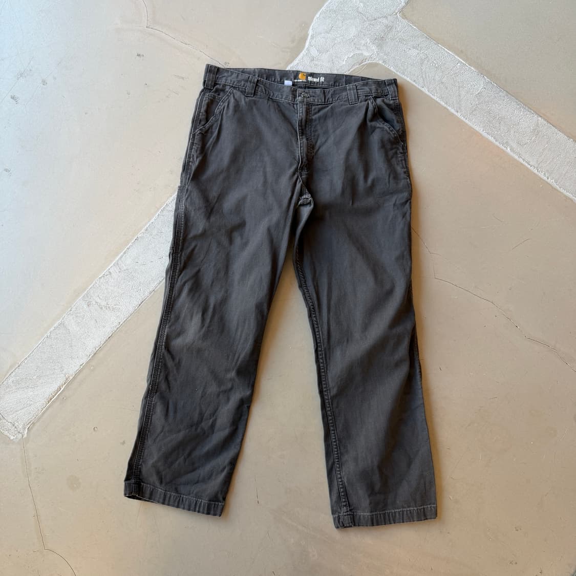 칼하트 싱글니 카펜터 워크 팬츠 상품이미지2