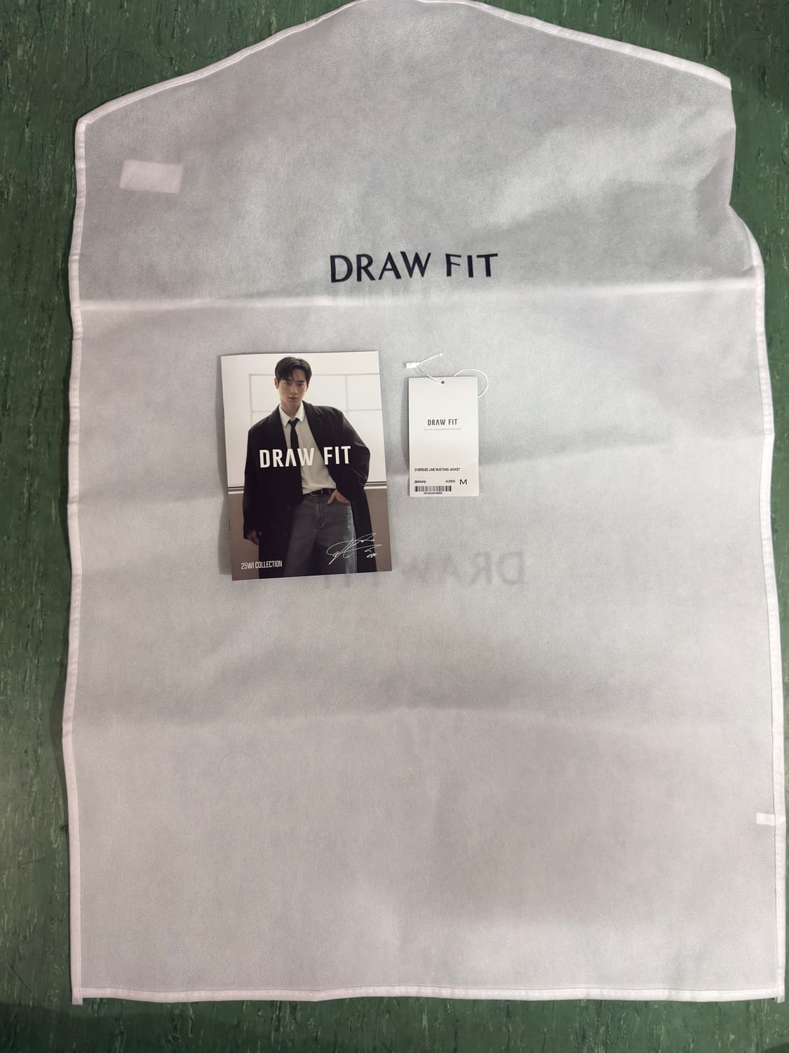 (미사용) 드로우핏 오버사이즈 라인 무스탕 자켓 상품이미지6