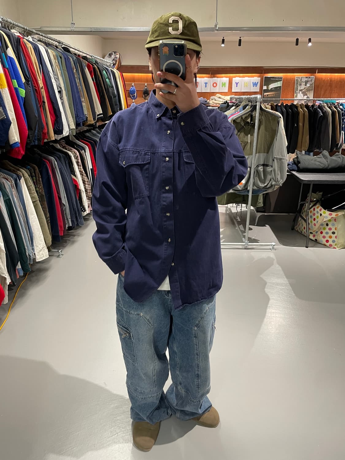 빈티지 코튼 셔츠   상품이미지4