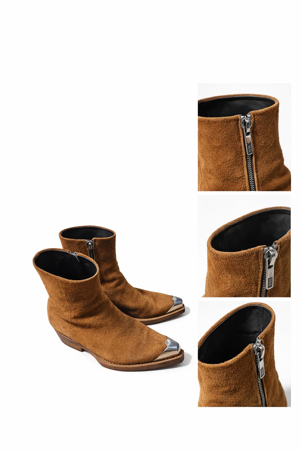 캘빈클라인 205w39nyc 스틸토 스웨이드 앵클부츠 43.5  상품이미지1