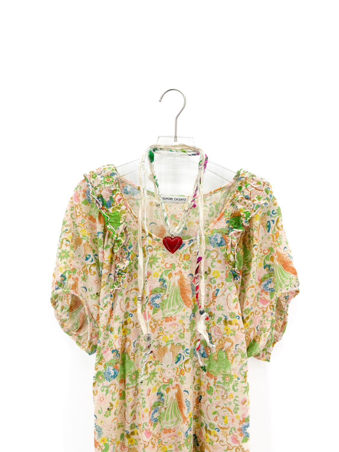 츠모리 치사토 퍼프 블라우스 상품이미지3