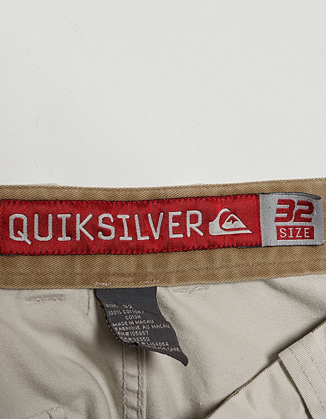 QUIKSILVER Zip Cargo Shorts (32) 상품이미지9