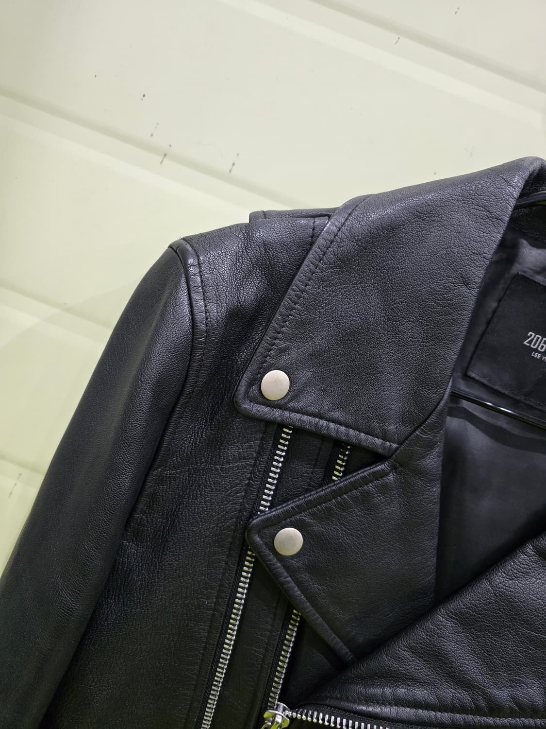 206 옴므 리얼 고트 레더 자켓 (48) 상품이미지10