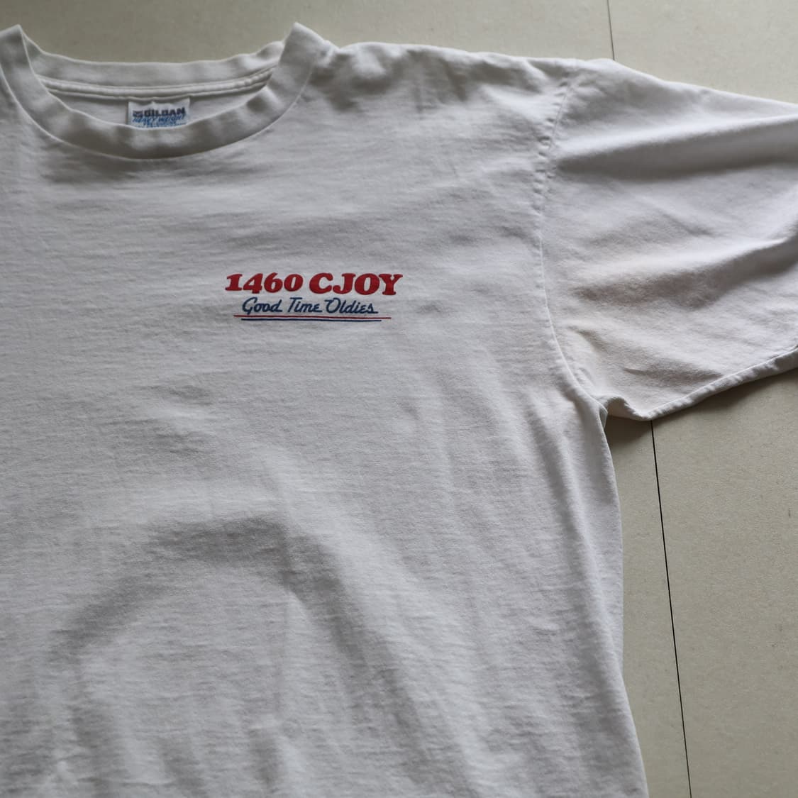 90s 캐나다제 길단 라디오스테이션 티셔츠(XL) 상품이미지1