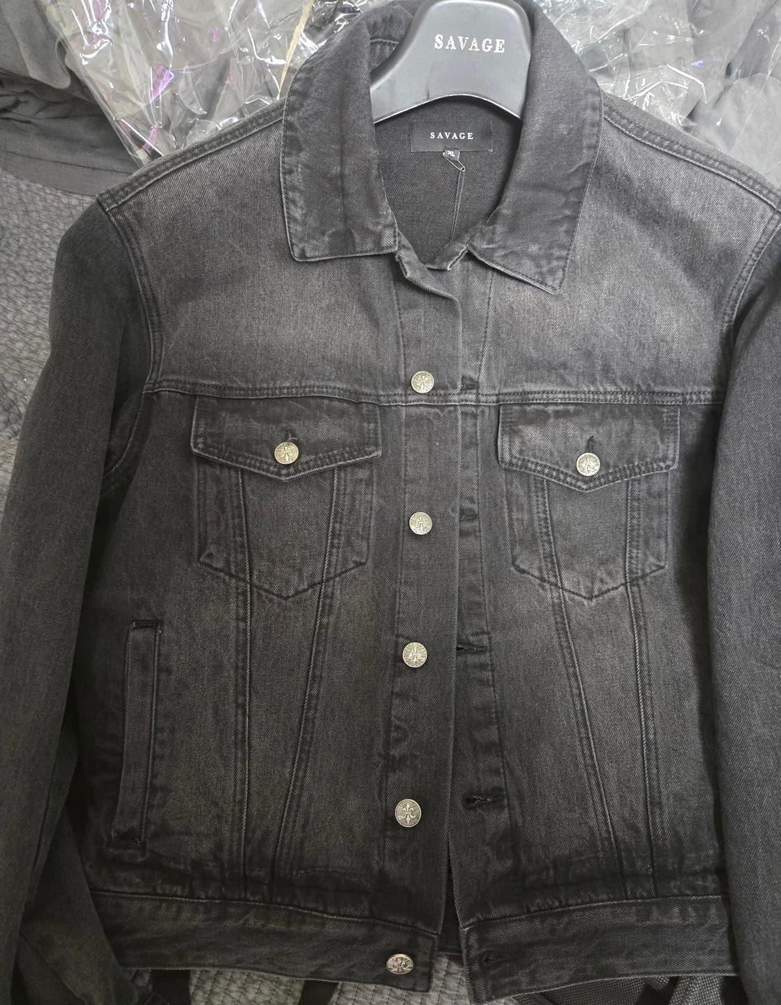 SAVAGE Denim Trucker Jacket 상품이미지5